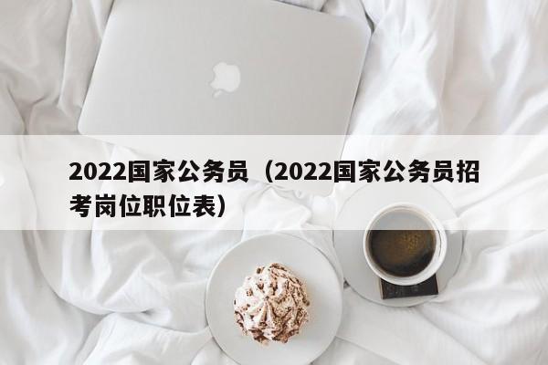 2022国家公务员（2022国家公务员招考岗位职位表）