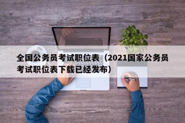 全国公务员考试职位表（2021国家公务员考试职位表下载已经发布）