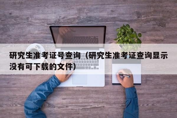 研究生准考证号查询（研究生准考证查询显示没有可下载的文件）